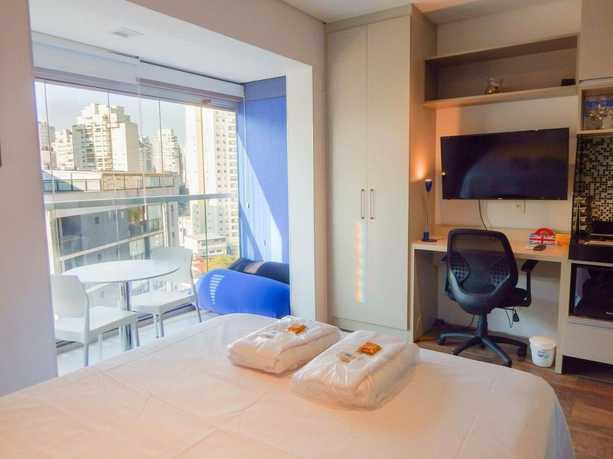 Easy Star - Charmoso Studio Na Vila Omlimpia - Ts02G Daire Sao Paulo Dış mekan fotoğraf